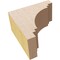 Ekena Millwork 2"W x 4"D x 4"H Classic Pescadero Rough Cedar Woodgrain TimberThane Corbel, Primed Tan CORUR02X04X04PECRCPR - alternate 2
